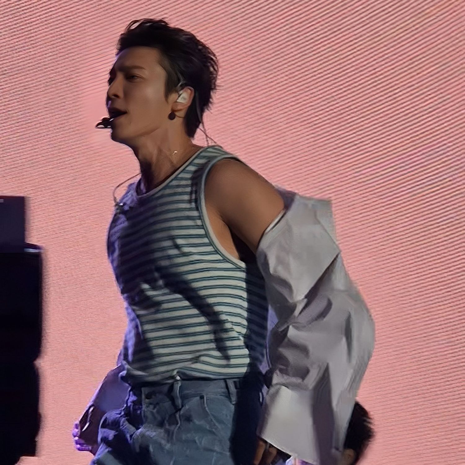 Recent activity shot of Donghae (Super Junior)