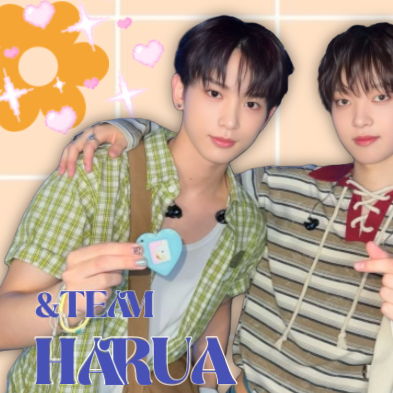 Recent activity shot of Harua (&TEAM)