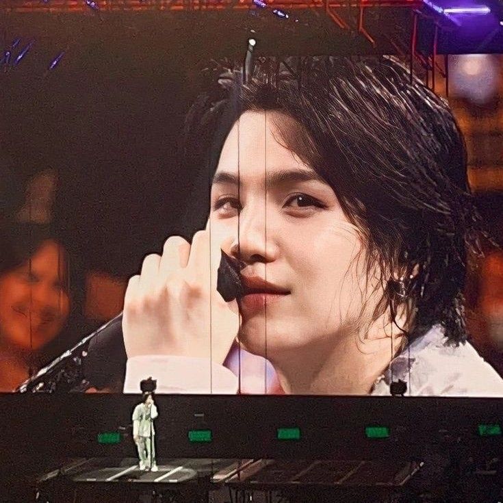 A moment captured by BTS's fan