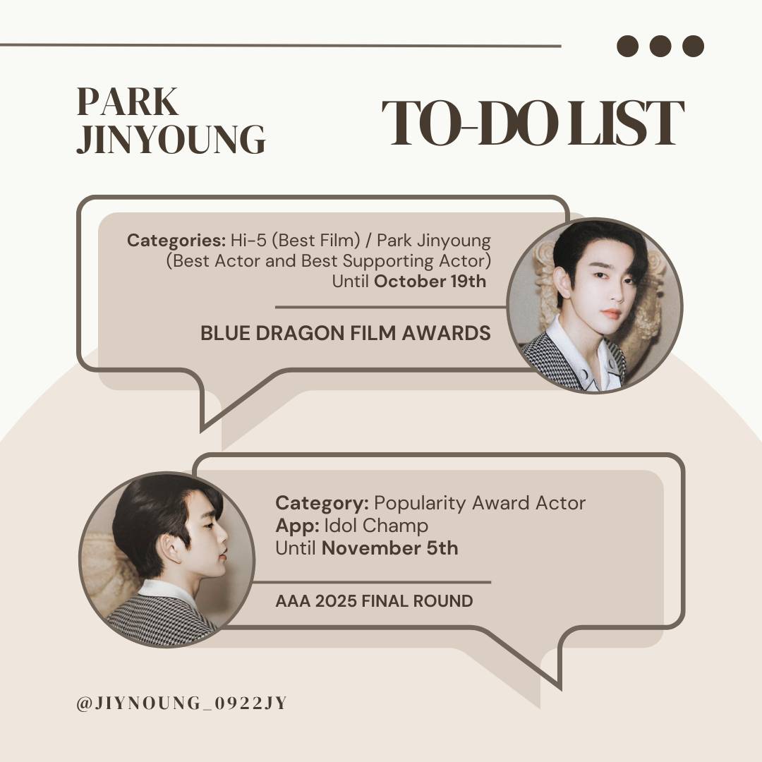 Recent activity shot of Jinyoung (GOT7)