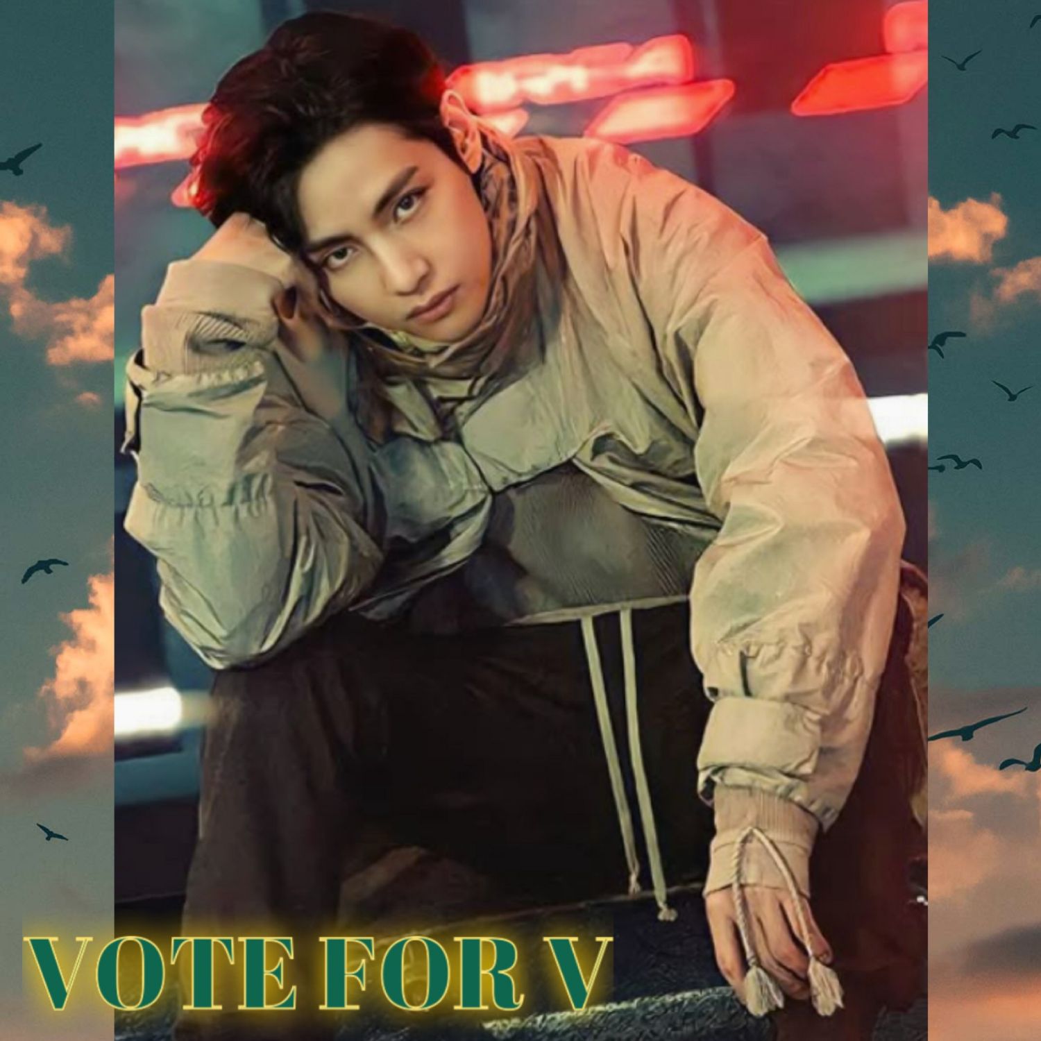 V (防彈少年團)的最新照片