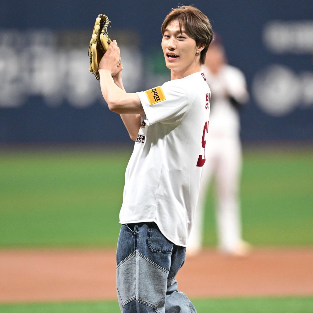 A moment captured by Bang Yedam's fan