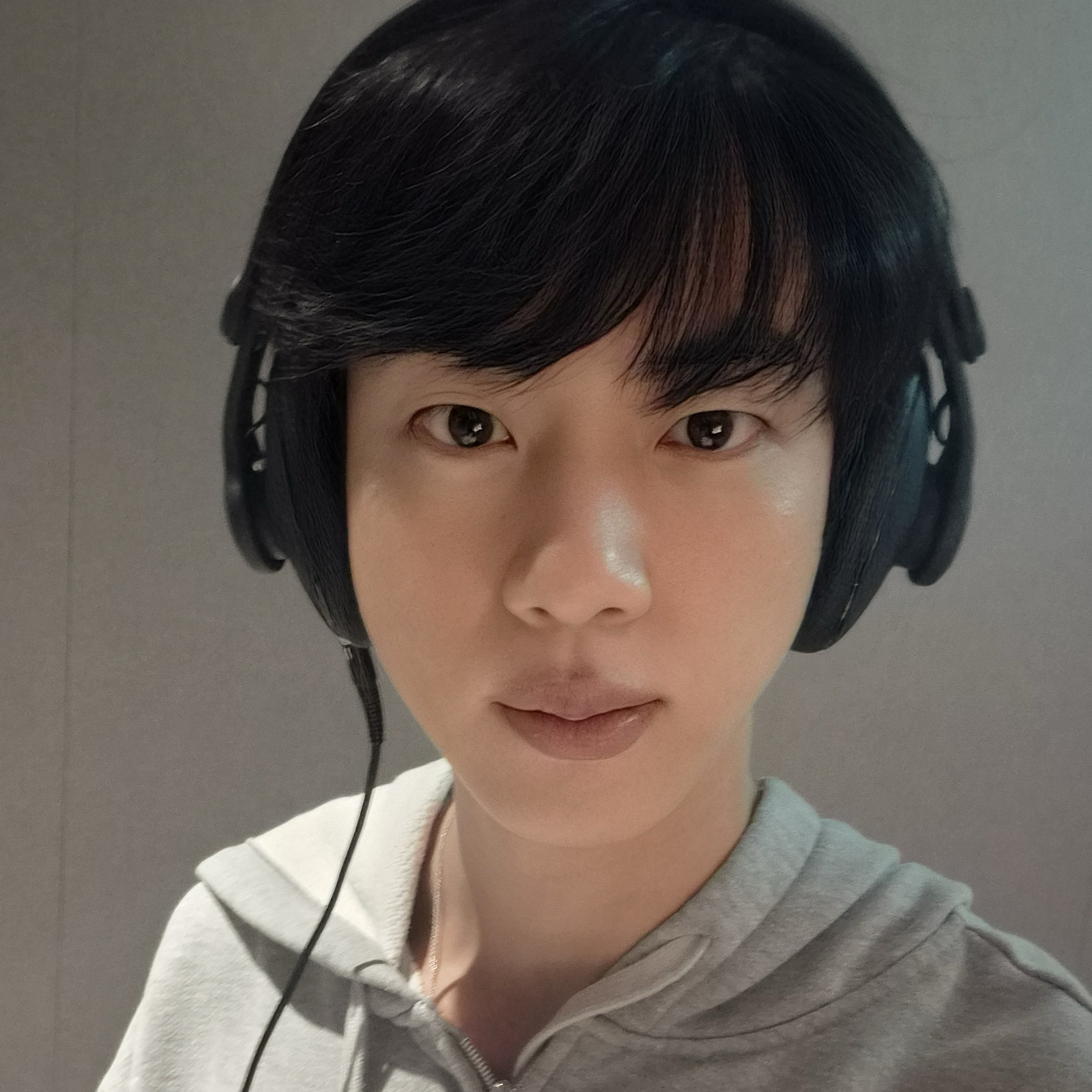 A moment captured by Jin (BTS)'s fan