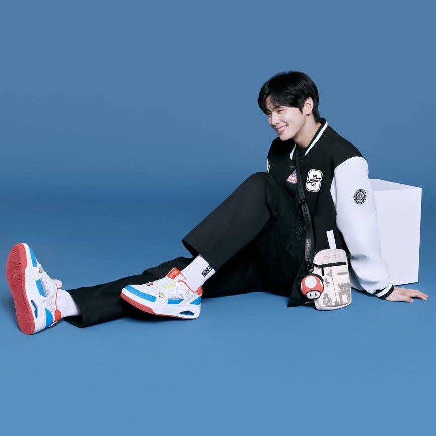 Recent activity shot of Eunwoo (ASTRO)