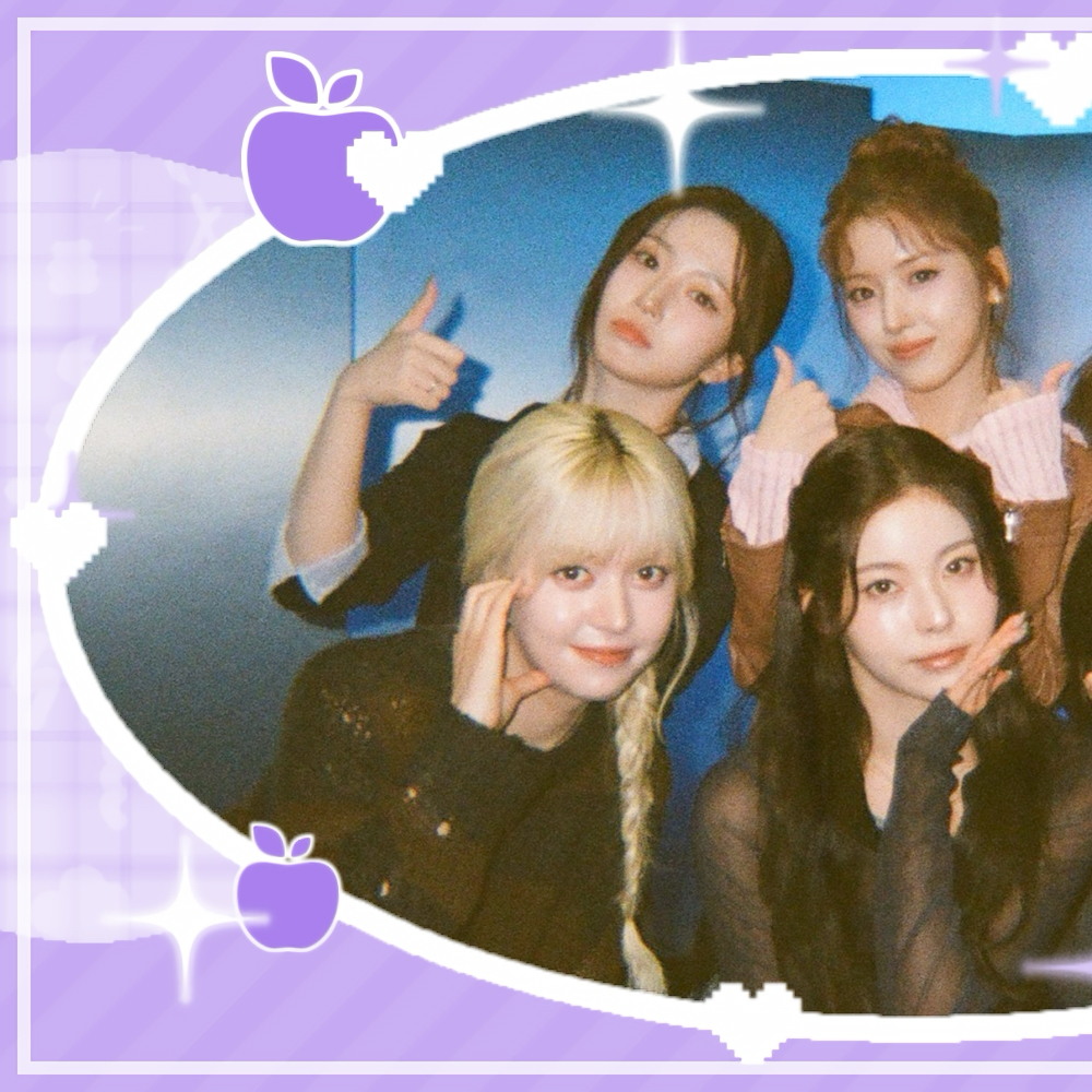 A moment captured by NMIXX's fan