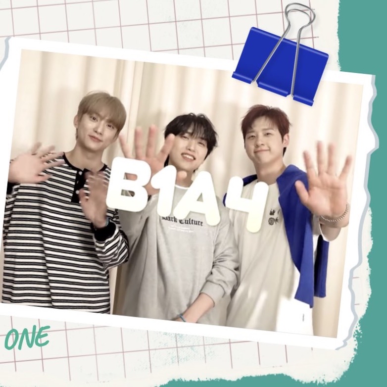 A moment captured by B1A4's fan
