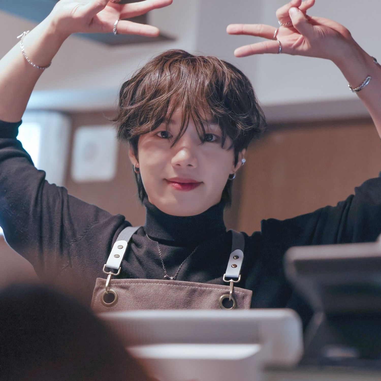 Behind-the-scenes cut of Lim Youngmin