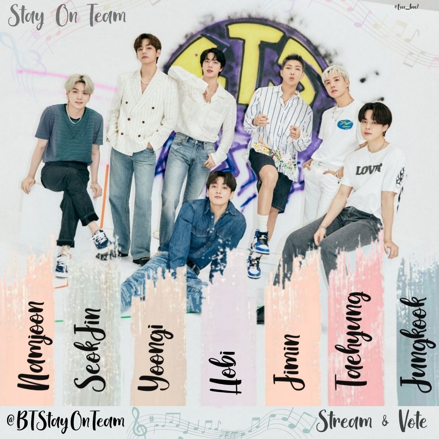 防弹少年团的最新照片