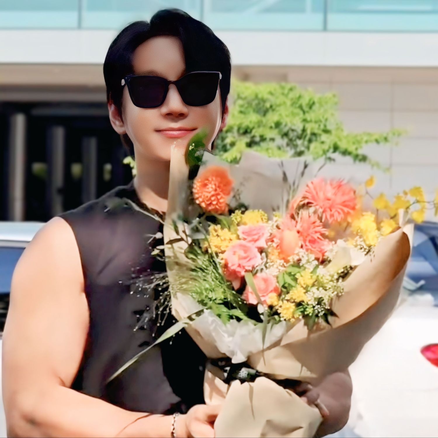 A moment captured by Hwang Chiyeol's fan