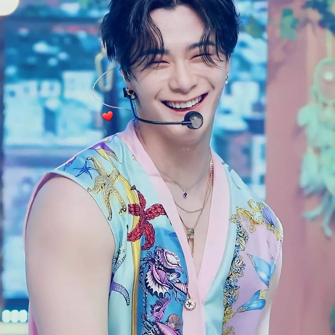 Recent activity shot of Moonbin (ASTRO)