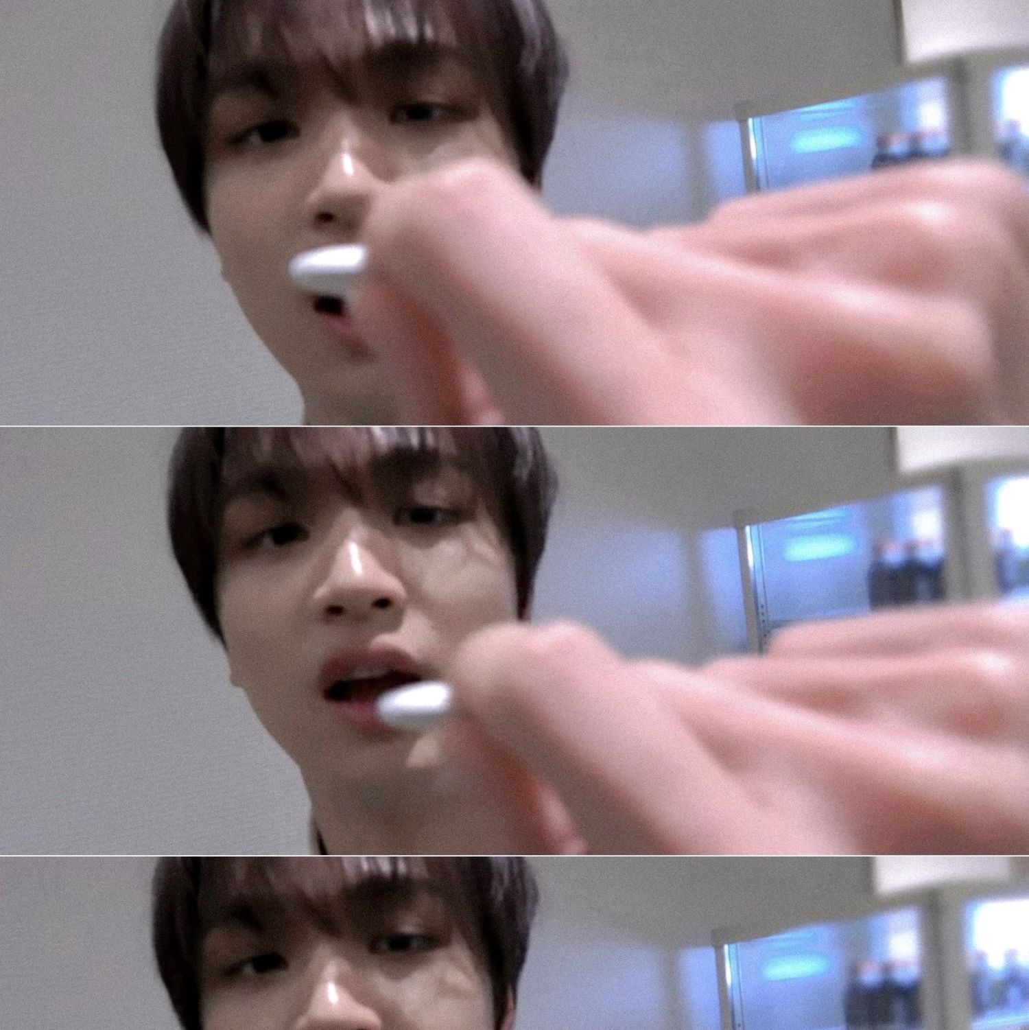 Behind-the-scenes cut of Haechan (NCT 127, NCT DREAM)