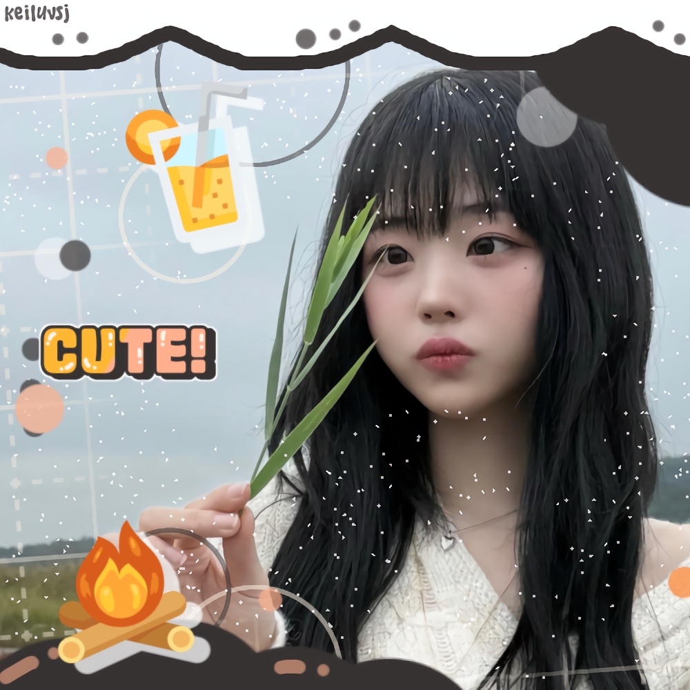Behind-the-scenes cut of Hina (QWER)