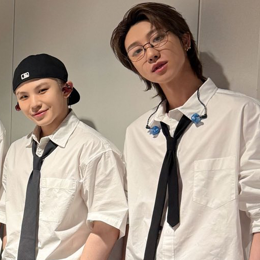 A moment captured by Woozi (SEVENTEEN)'s fan