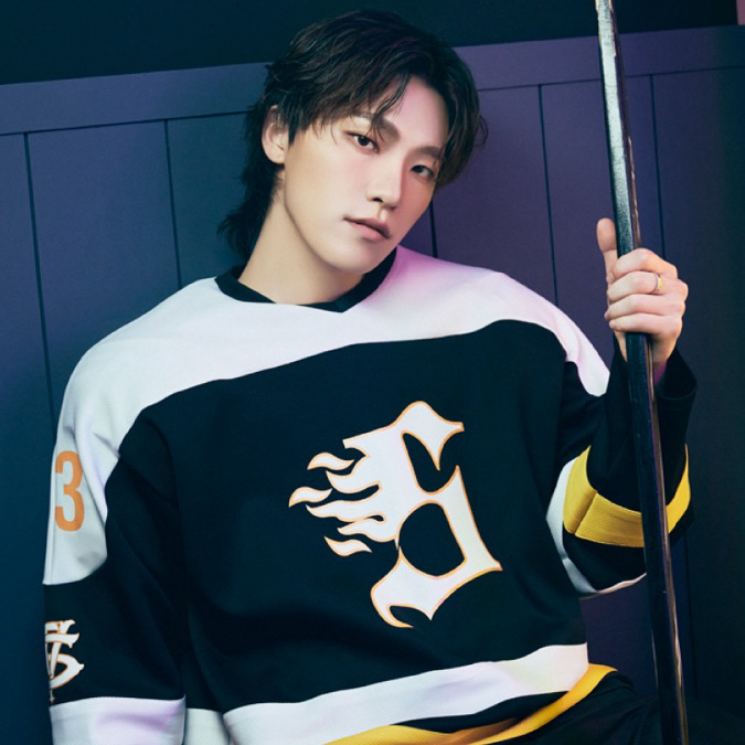 Recent activity shot of Dino (SEVENTEEN)