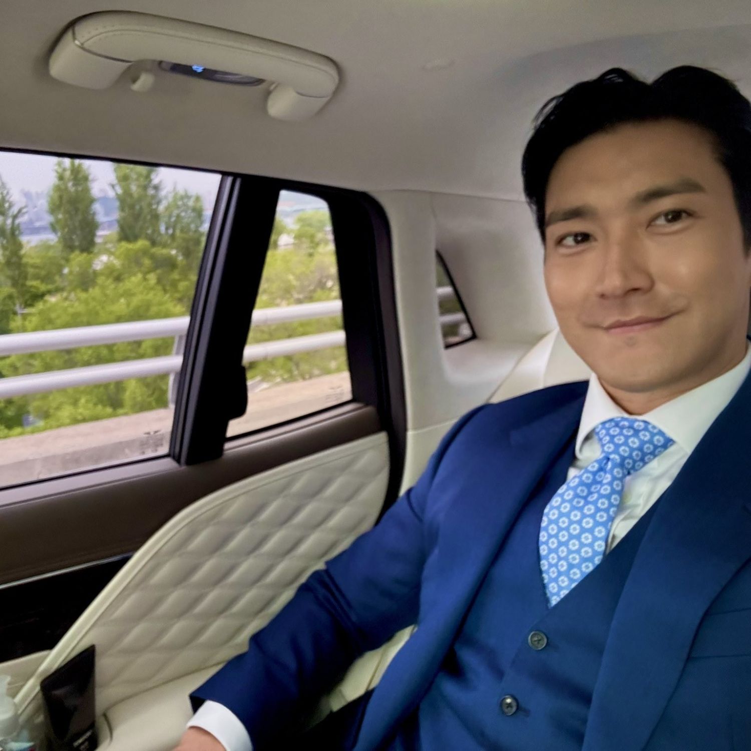 Recent activity shot of Siwon (Super Junior)