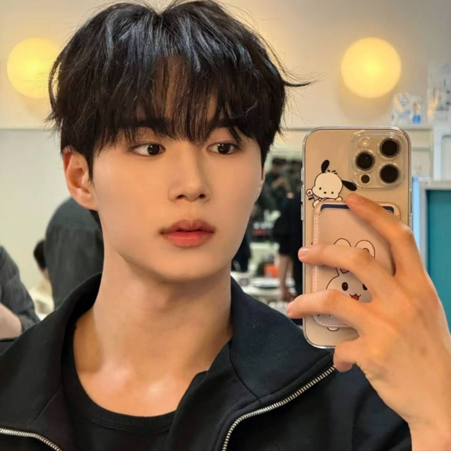 A moment captured by Kim Junseo (ALPHA DRIVE ONE)'s fan
