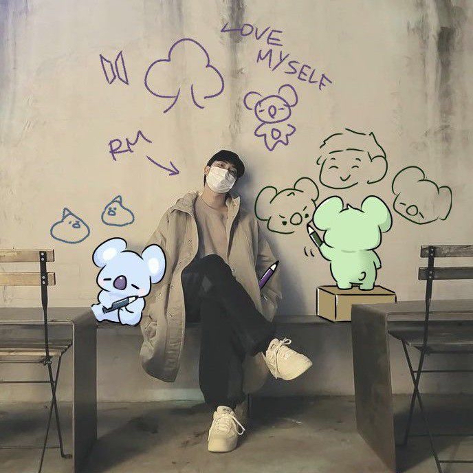 Latest photo of RM (BTS)