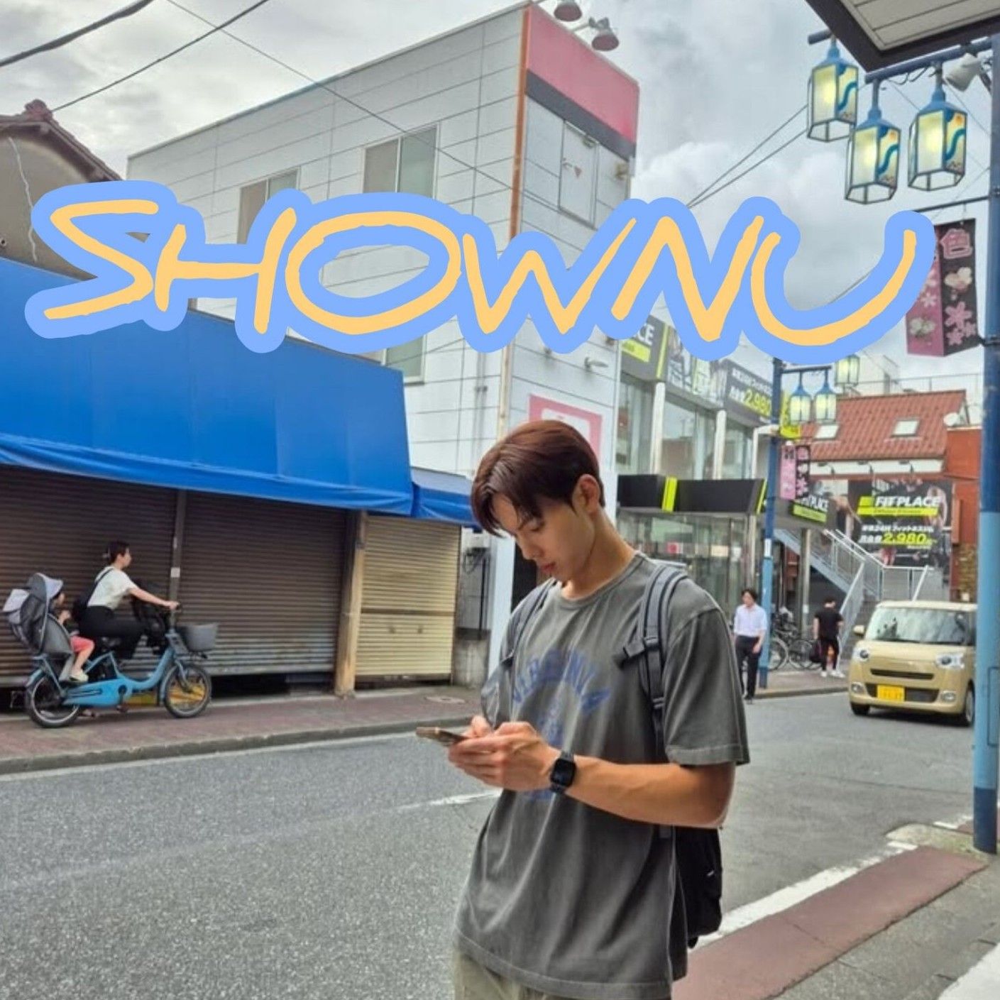 Recent activity shot of Shownu (MONSTA X)