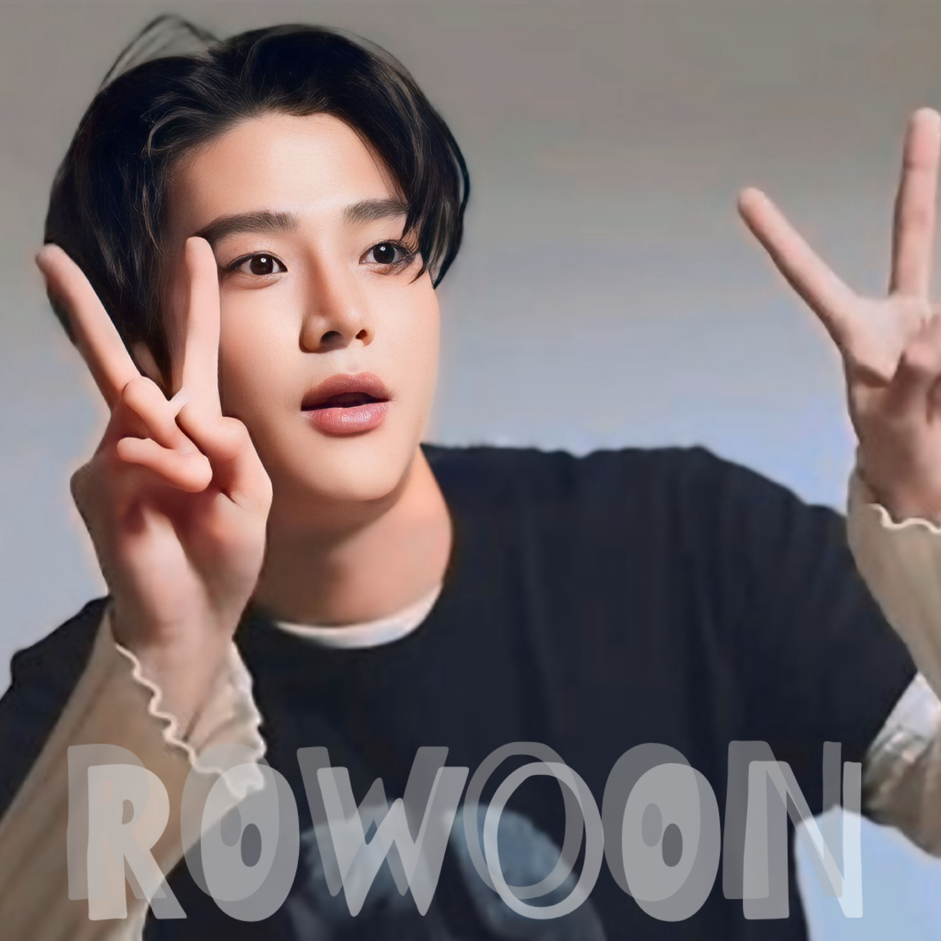 A moment captured by Rowoon's fan
