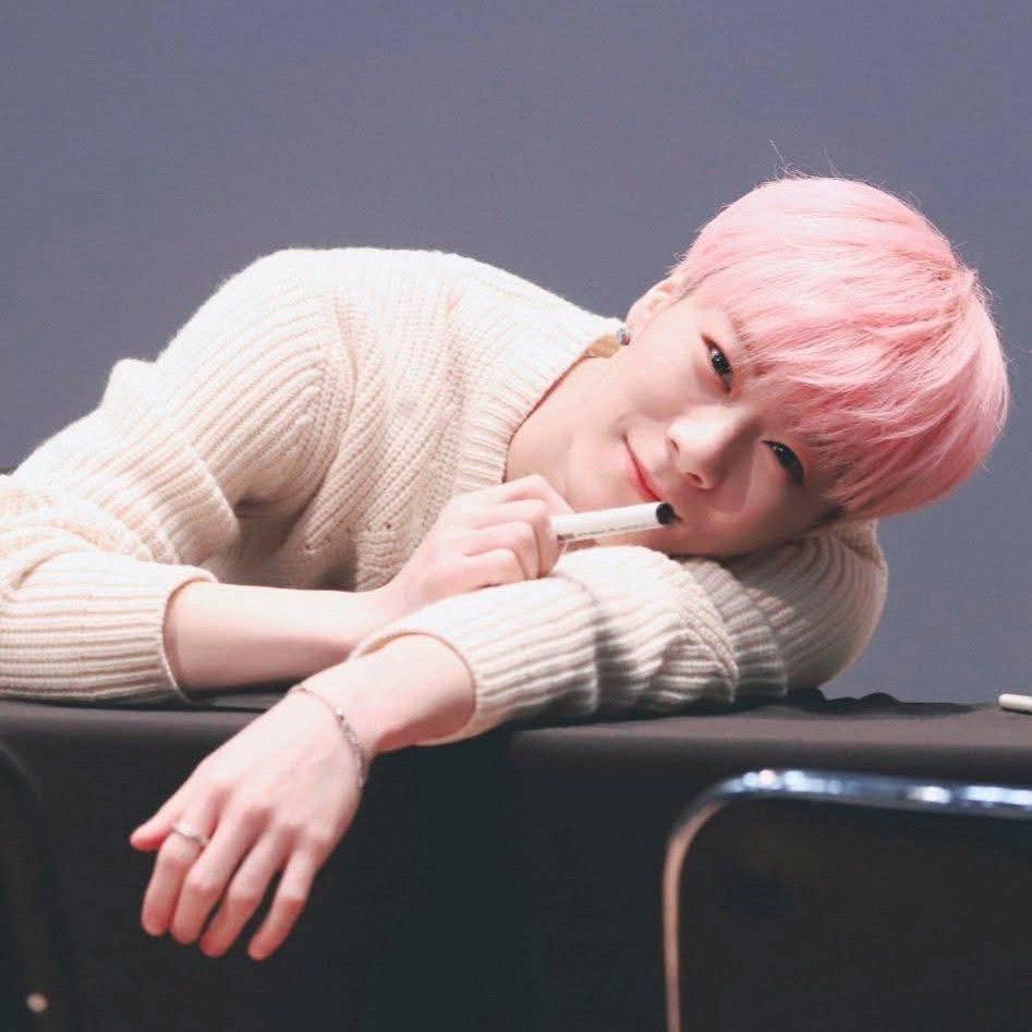 A moment captured by Moonbin (ASTRO)'s fan