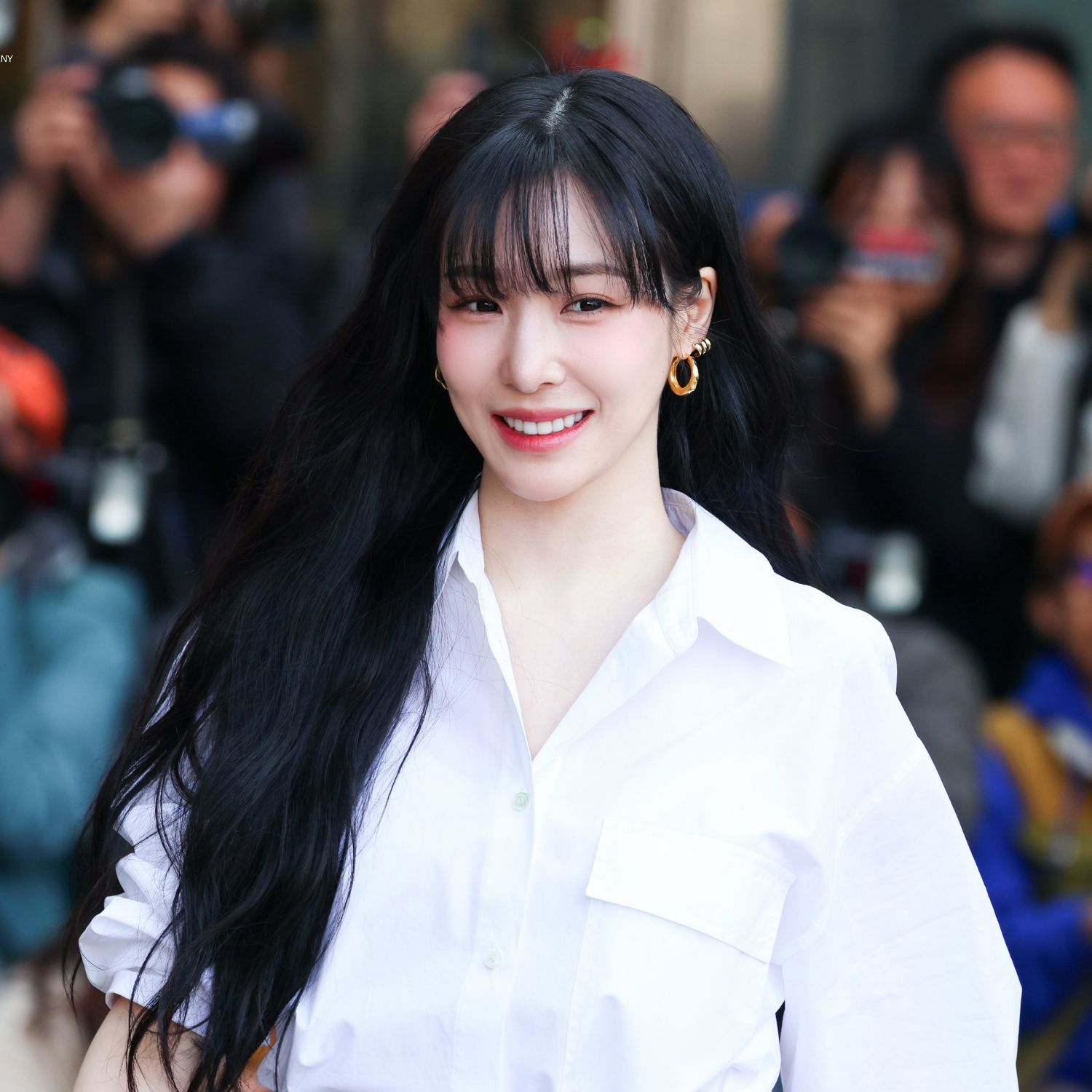 A moment captured by Tiffany Young (Girls' Generation)'s fan