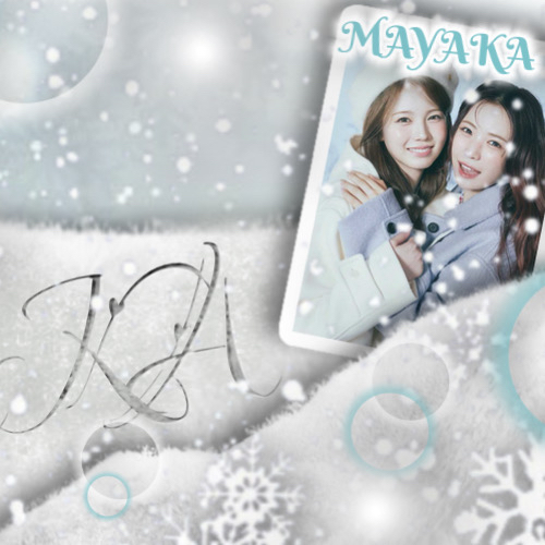 Behind-the-scenes cut of Ayaka (NiziU)