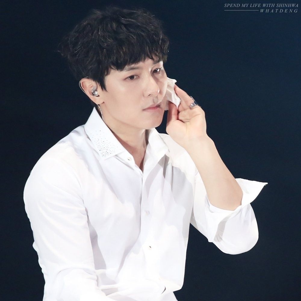 Recent activity shot of Kim Dongwan (SHINHWA)