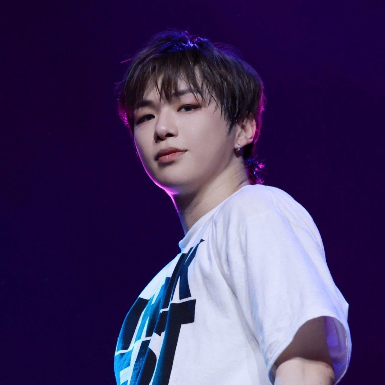 A moment captured by Kang Daniel's fan
