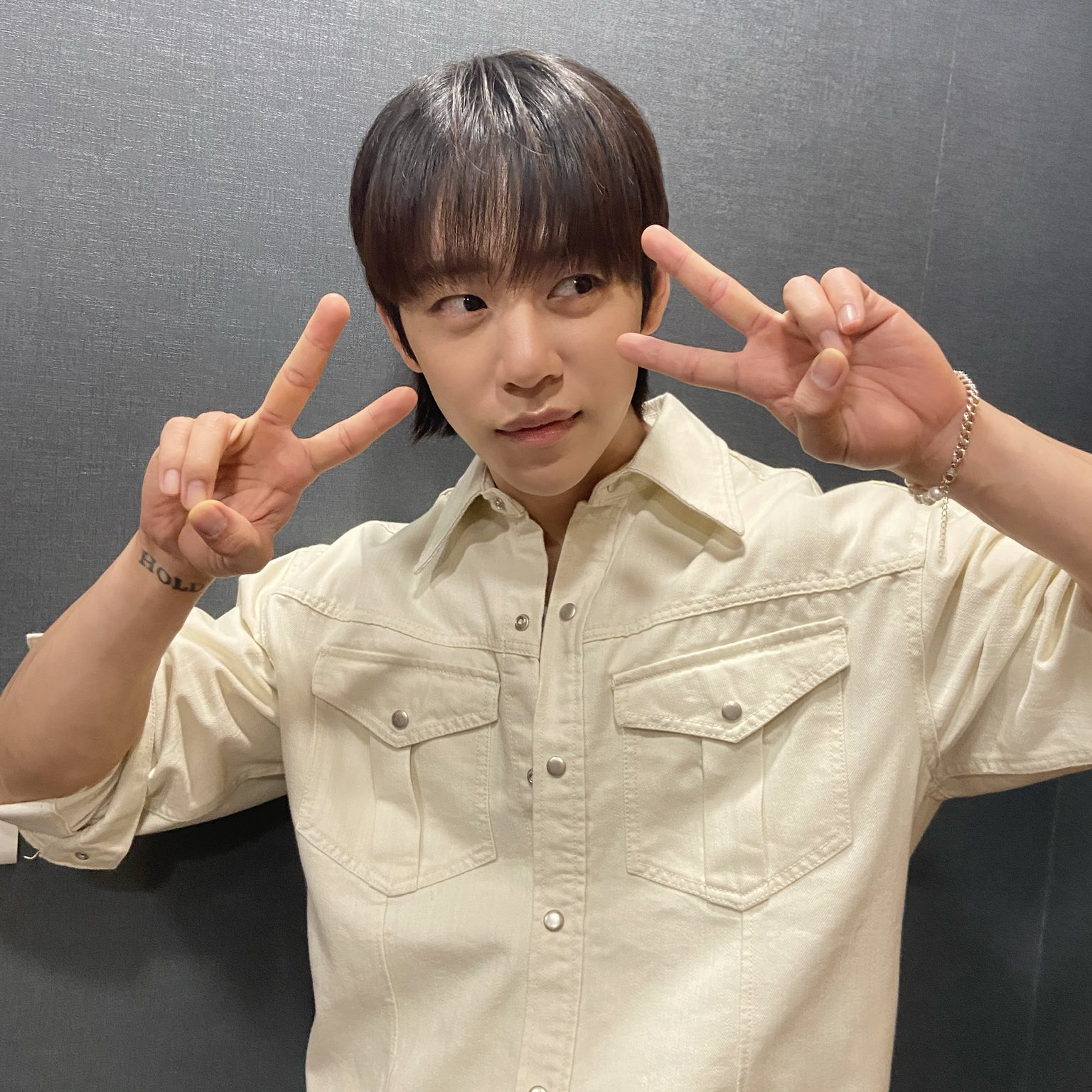 Recent activity shot of Daehyun (B.A.P)