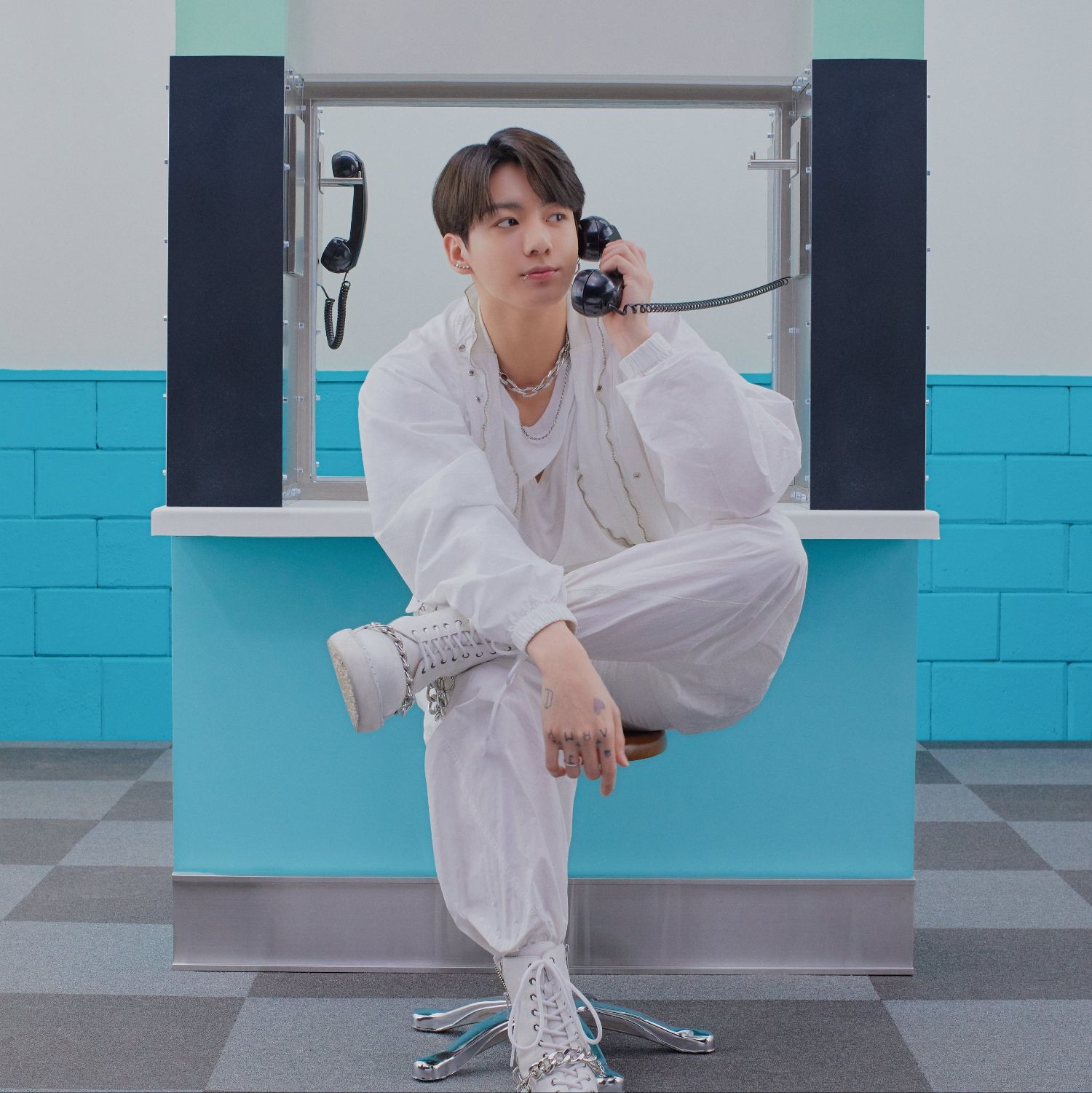 A moment captured by Jungkook (BTS)'s fan
