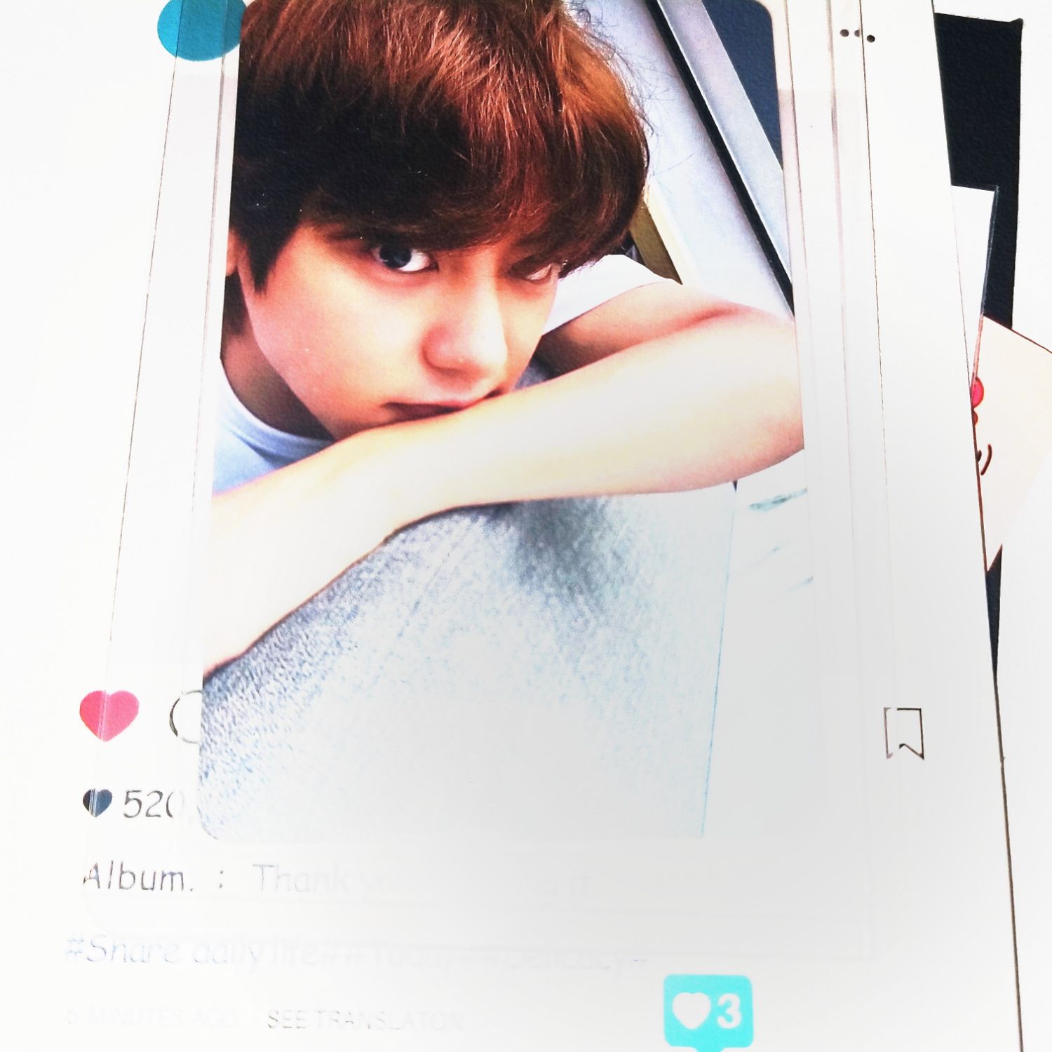 Foto aktivitas terbaru Chanyeol (EXO)