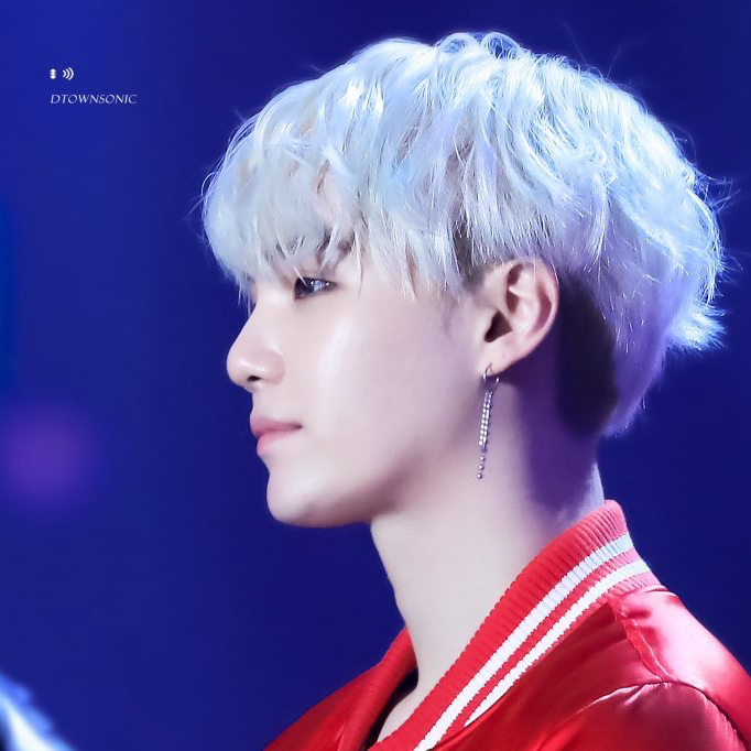 A moment captured by SUGA (BTS)'s fan