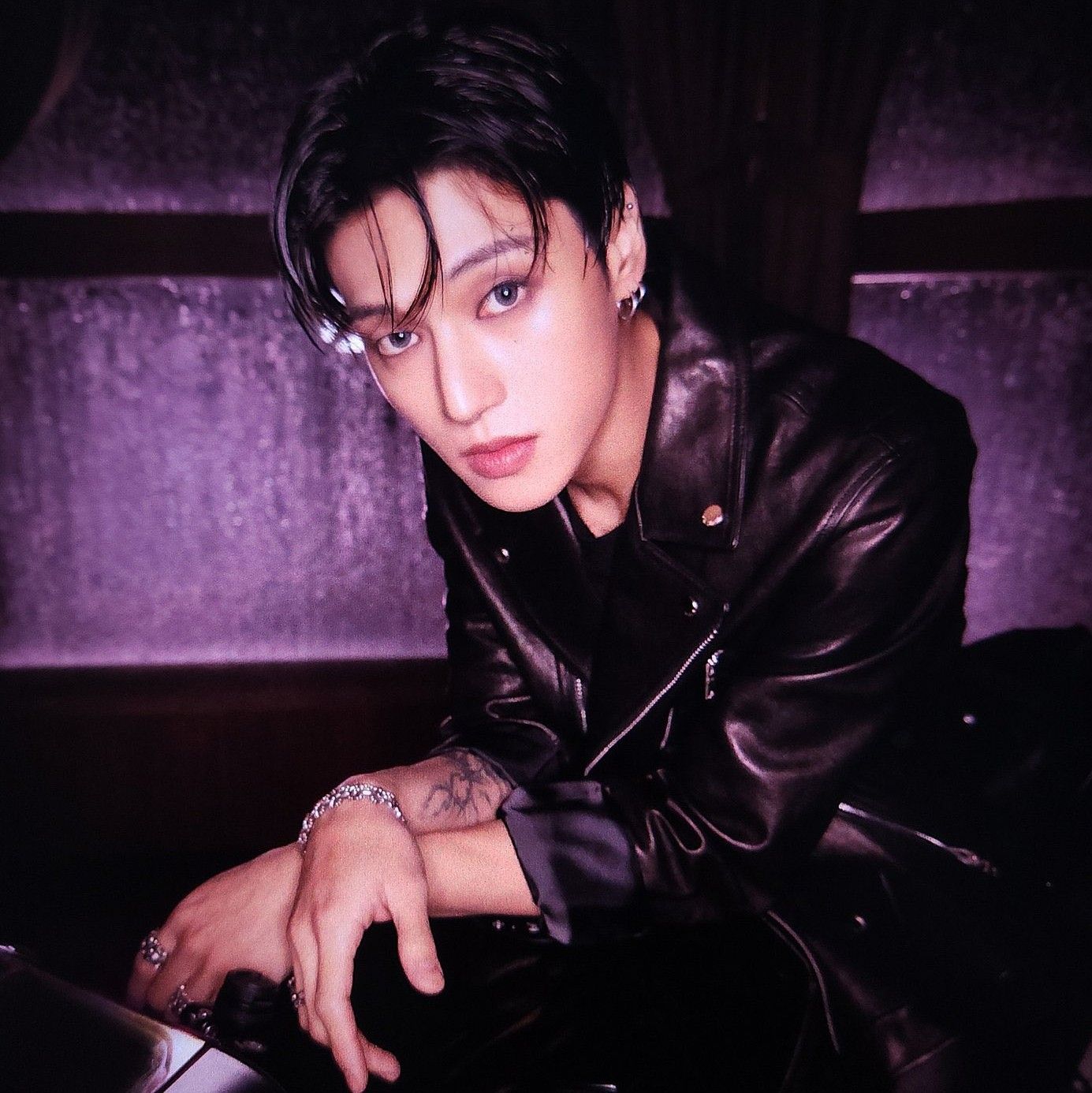 Recent activity shot of Wooyoung (ATEEZ)