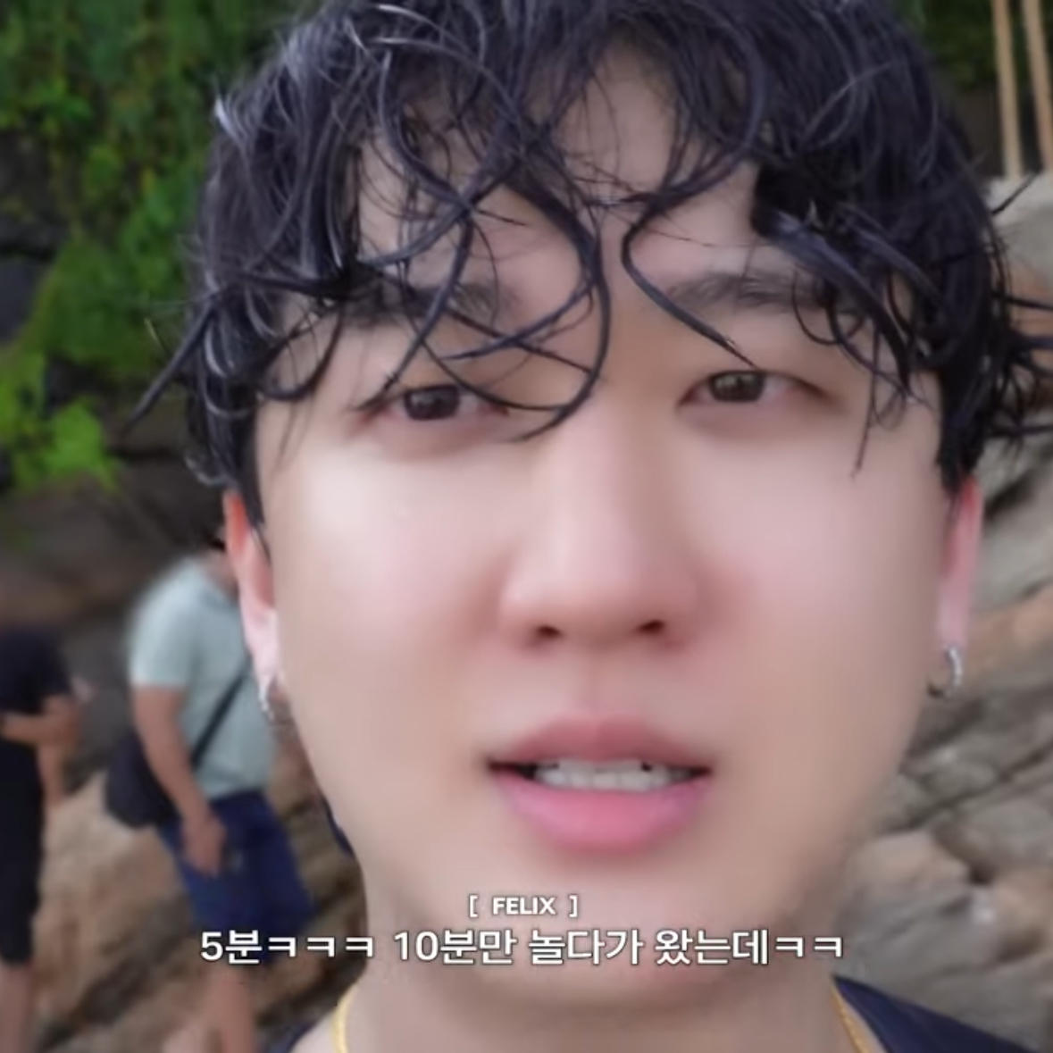 Behind-the-scenes cut of Changbin (Stray Kids)