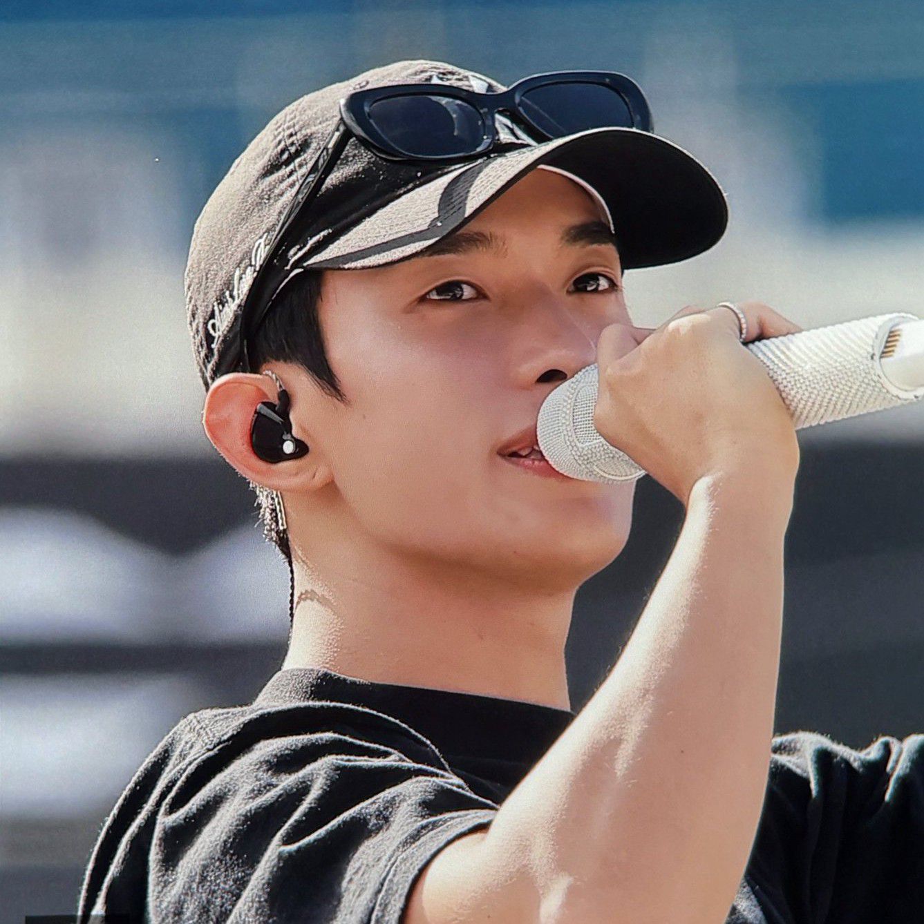 A moment captured by DK (SEVENTEEN)'s fan