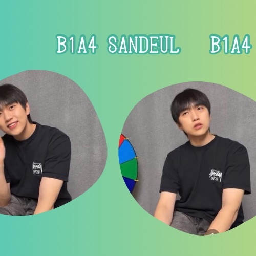 Latest photo of Sandeul (B1A4)
