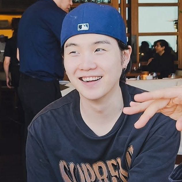A moment captured by SUGA (BTS)'s fan