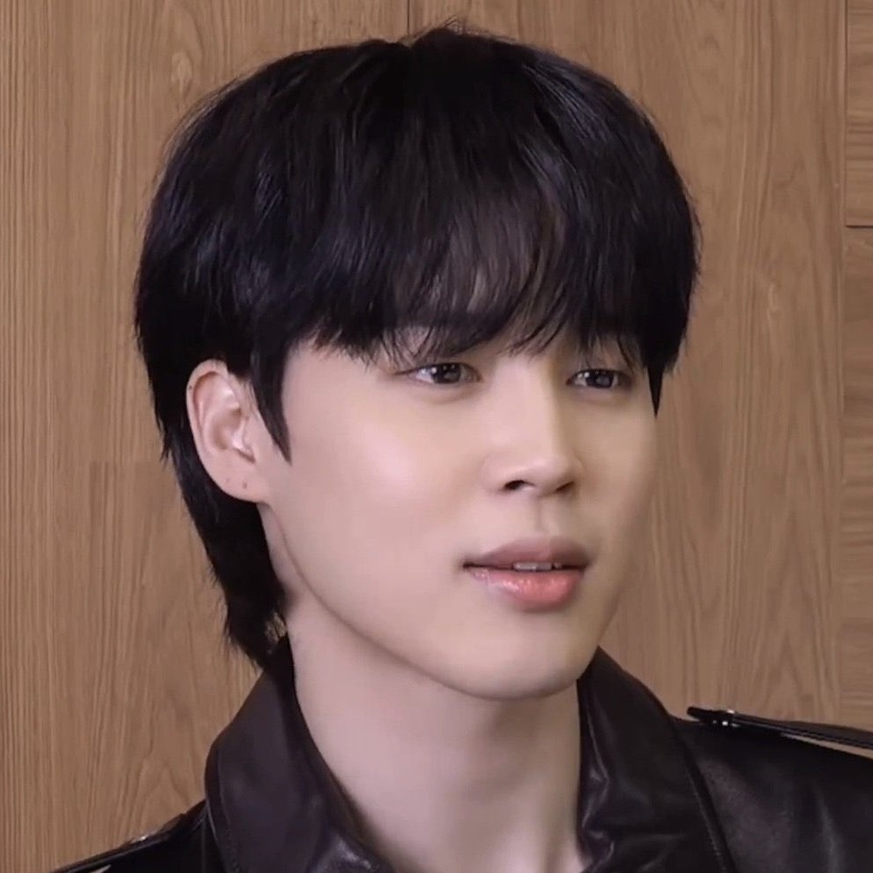 Recent activity shot of Jimin (BTS)