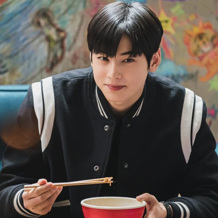 A moment captured by Eunwoo (ASTRO)'s fan