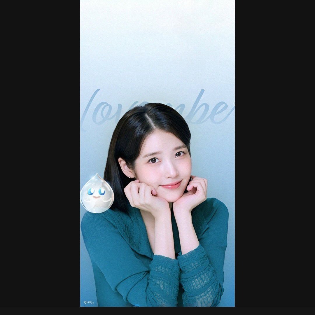 IUの舞台裏ショット