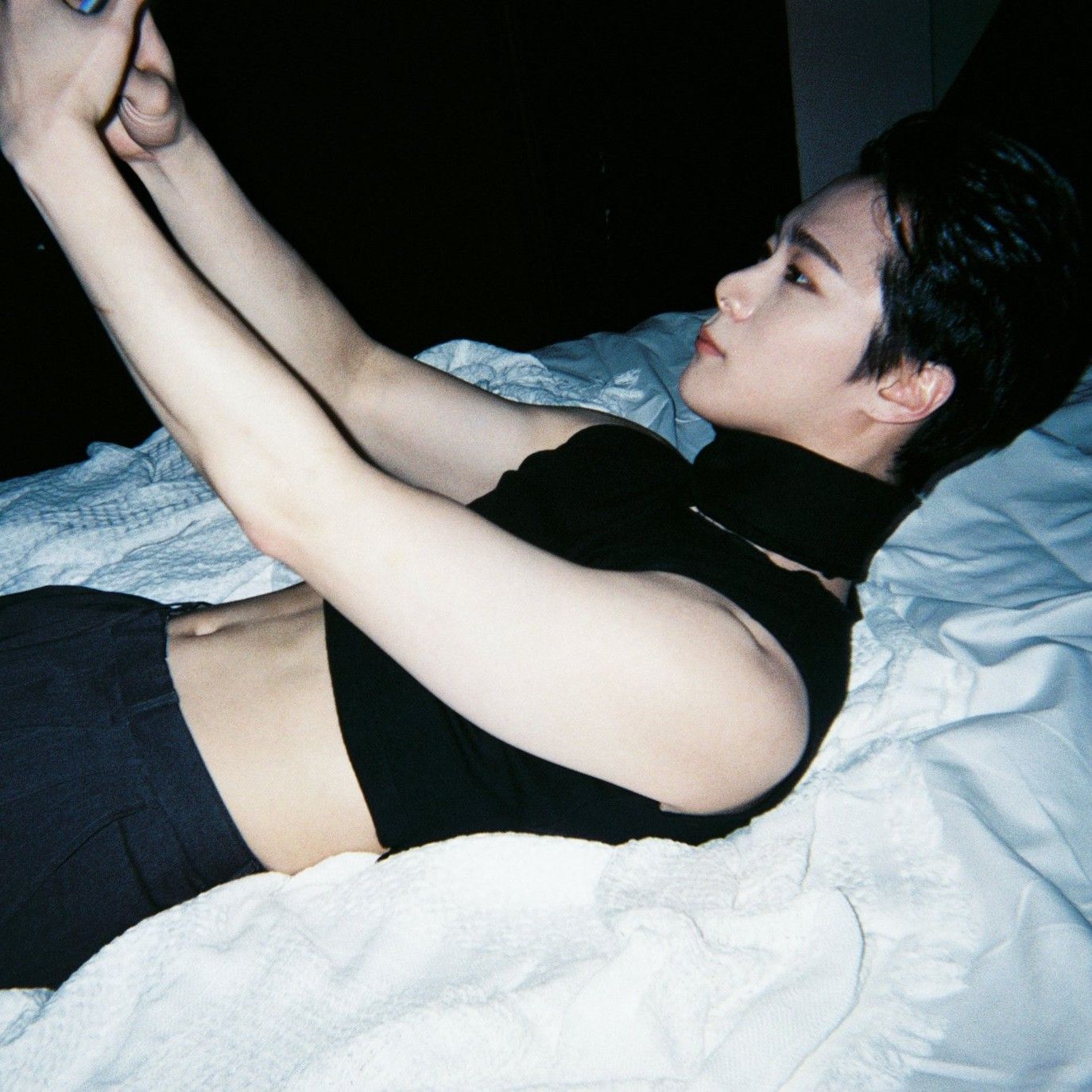 A moment captured by Moonbin (ASTRO)'s fan