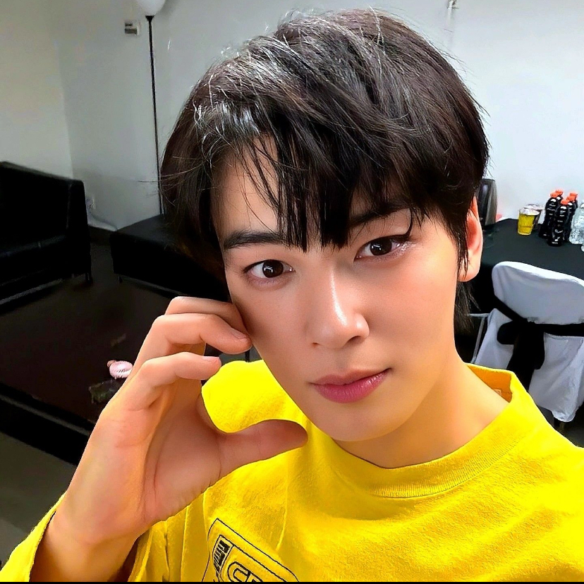 Recent activity shot of Eunwoo (ASTRO)