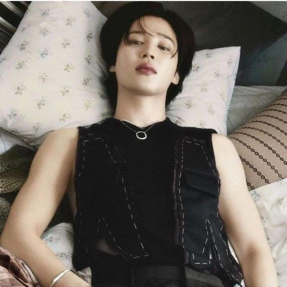 Recent activity shot of Jimin (BTS)