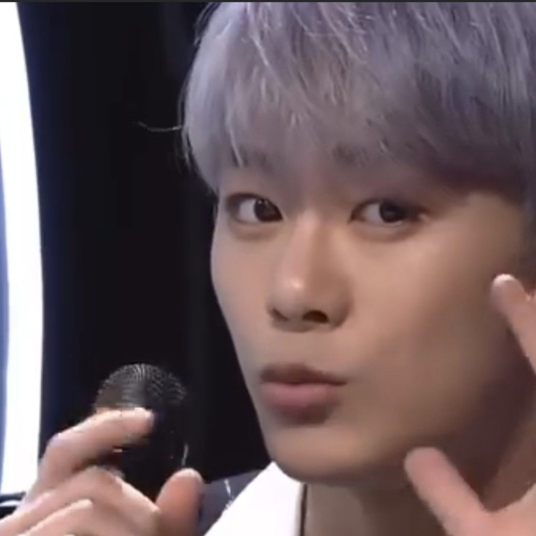 Recent activity shot of Moonbin (ASTRO)