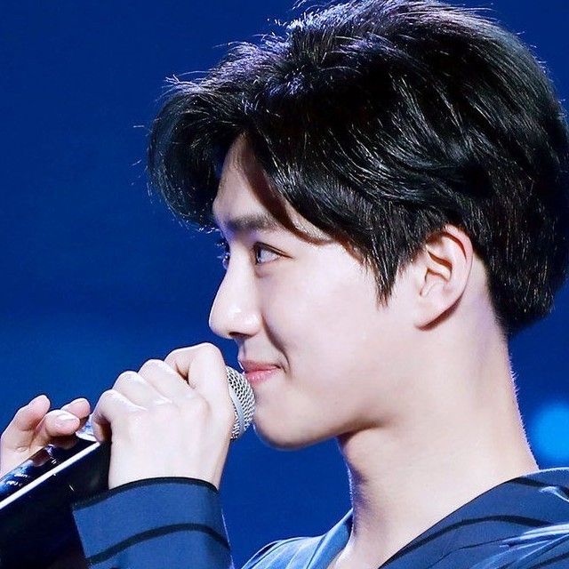 Recent activity shot of Suho (EXO)