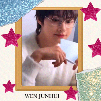 A moment captured by Jun (SEVENTEEN)'s fan