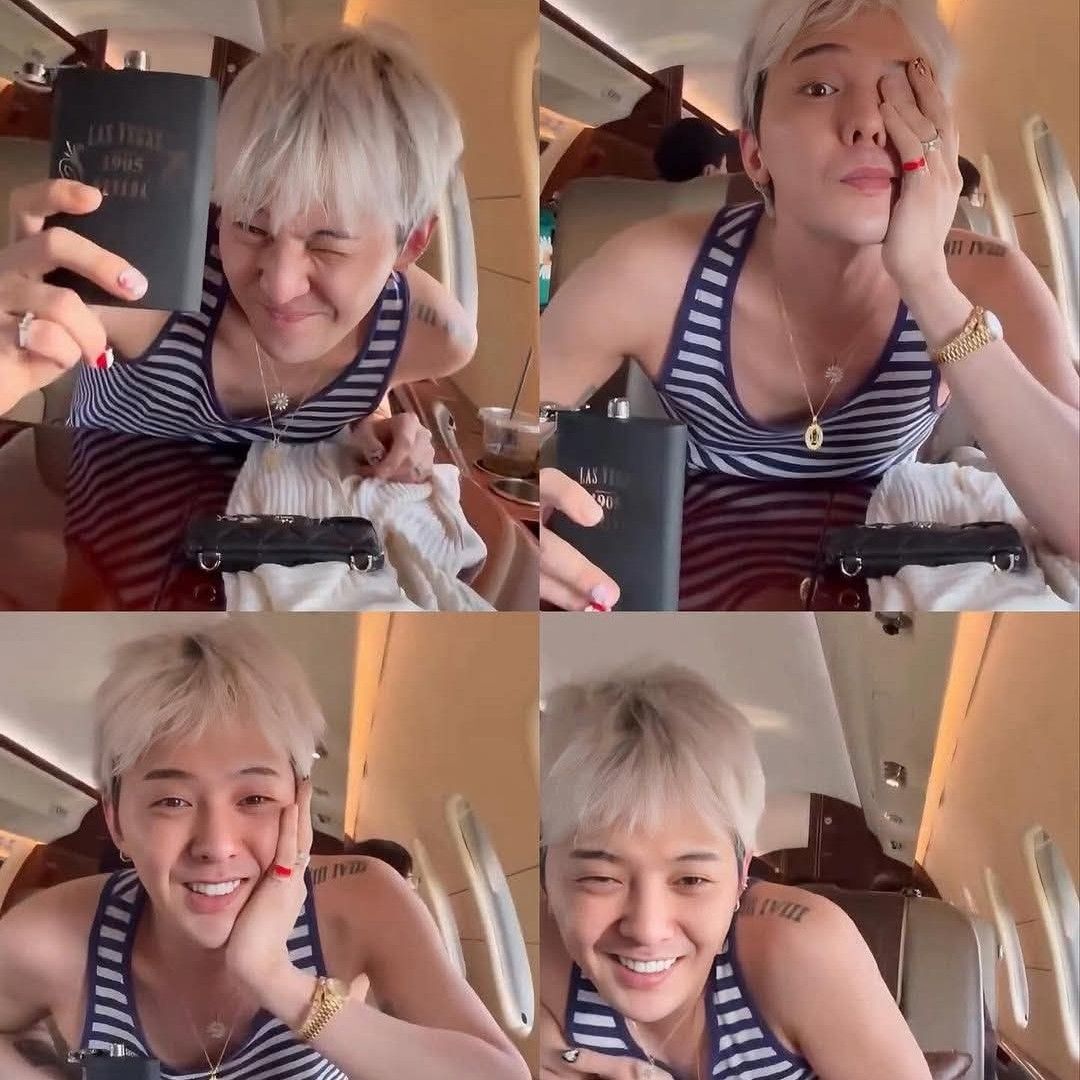 A moment captured by G-DRAGON (BIGBANG)'s fan