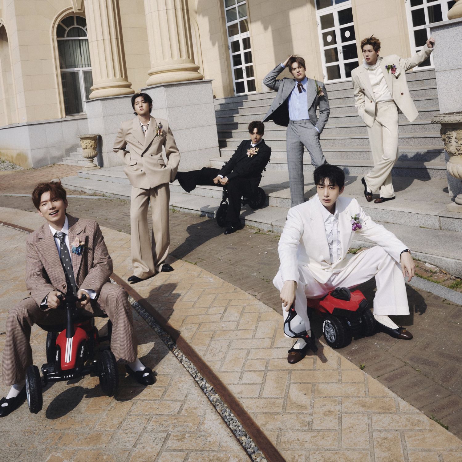 Recent activity shot of MONSTA X