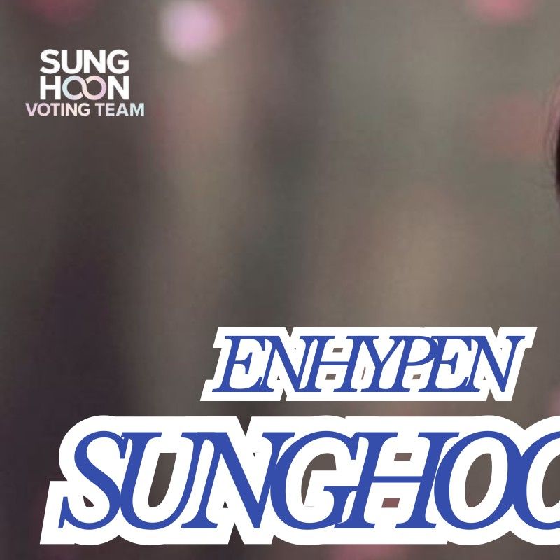 Latest photo of Sunghoon (ENHYPEN)