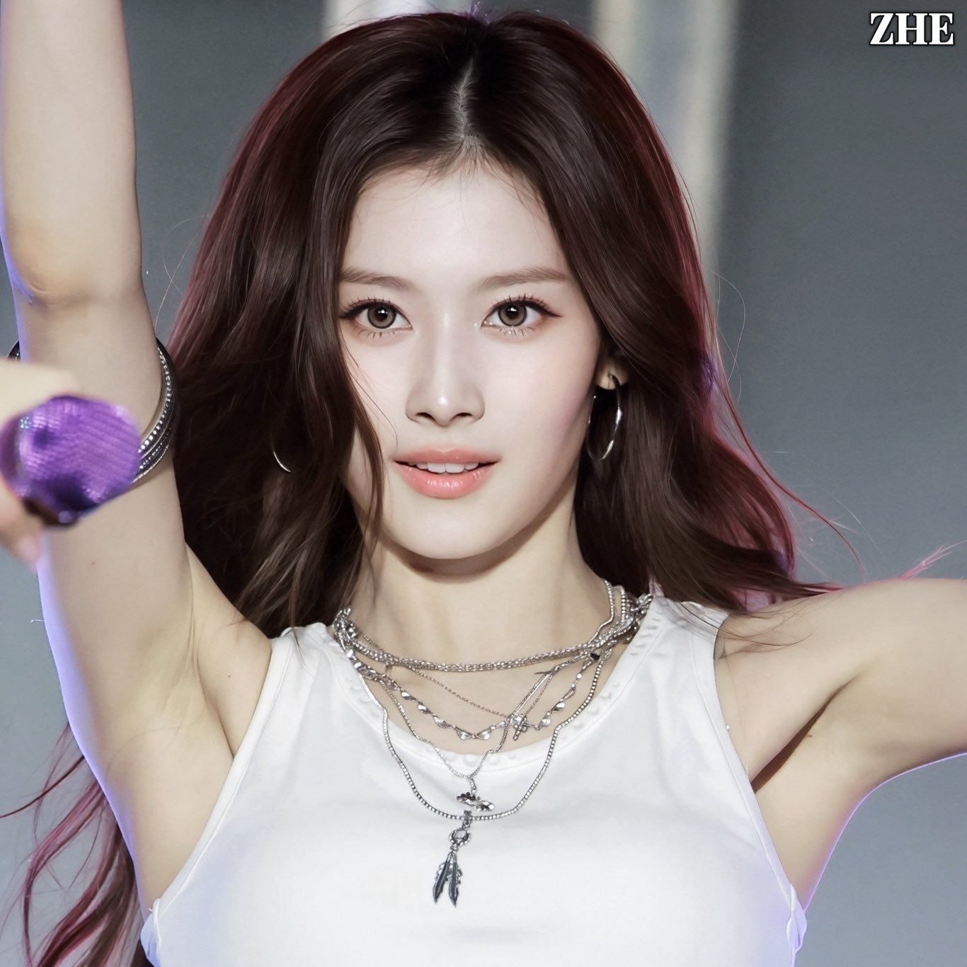 A moment captured by Sana (TWICE)'s fan